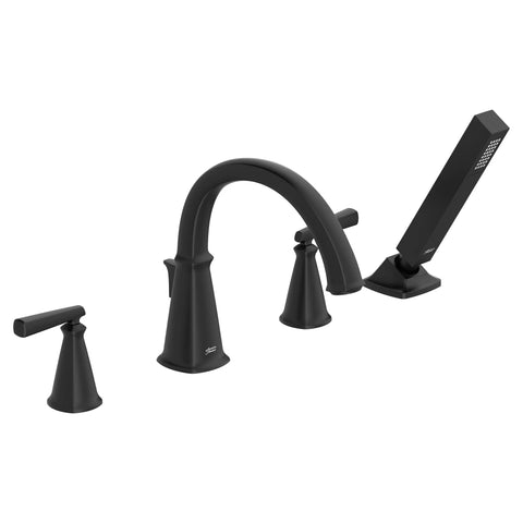 Edgemere® Bathtub Faucet With Lever Handles and Personal Shower for Flash® Rough-In Valve