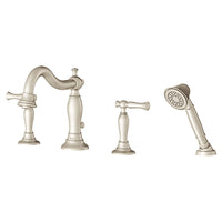 [T440901.295] Quentin® Bathtub Faucet With  Lever Handles and Personal Shower for Flash® Rough-In Valve - Polished Chrome