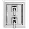 [T455740.002] Town Square® S Two-Handle Thermostat Shower Valve Trim Kit - Polished Chrome