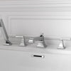 [T455901.002] Town Square® S Bathub Faucet With Lever Handles and Personal Shower for Flash® Rough-in Valve - Polished Chrome