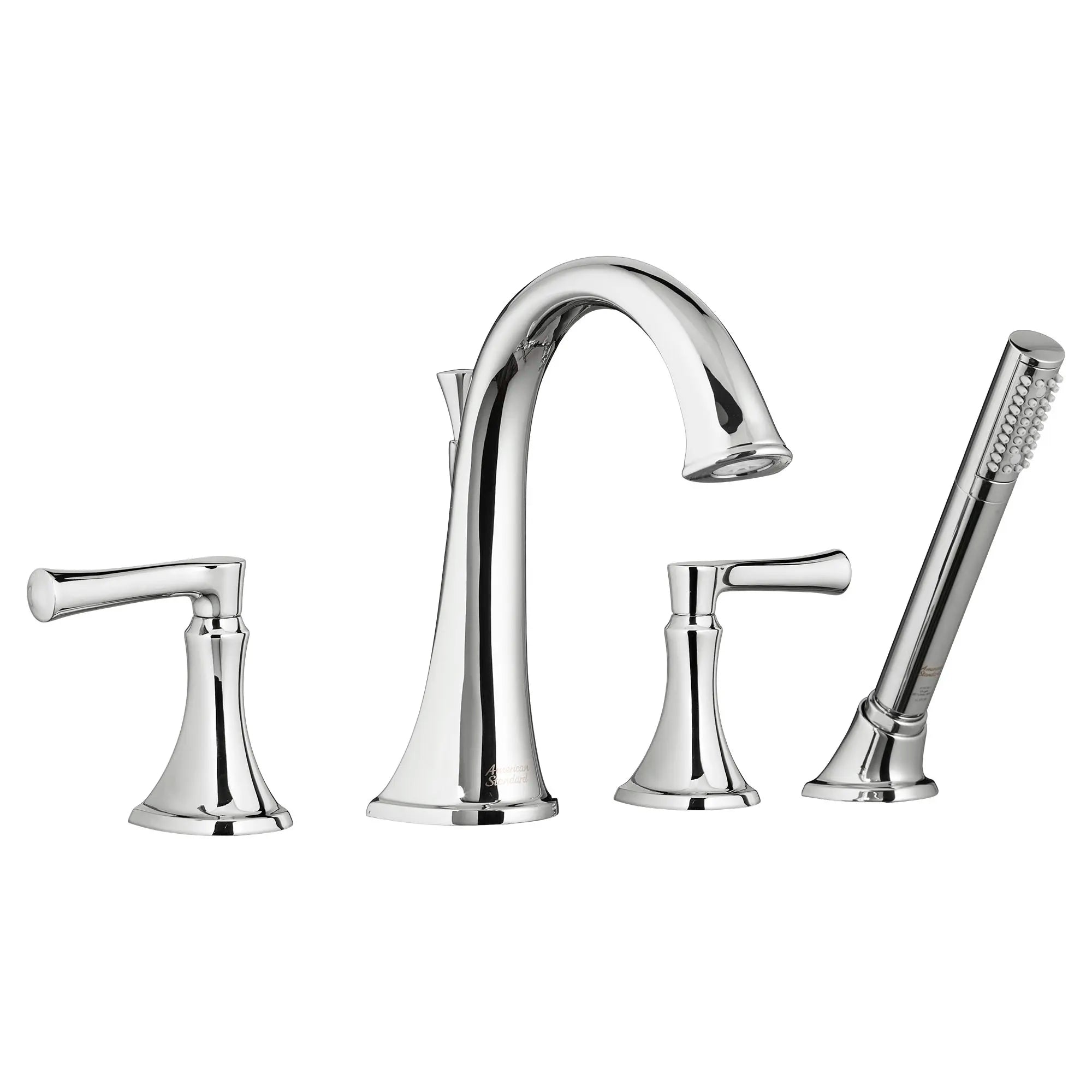 Estate Bathtub Faucet With Personal Shower for Flash® Rough-In Valve With Lever Handles // POLISHED CHROME // 131430_T722901002_0_CDNwebp.webp