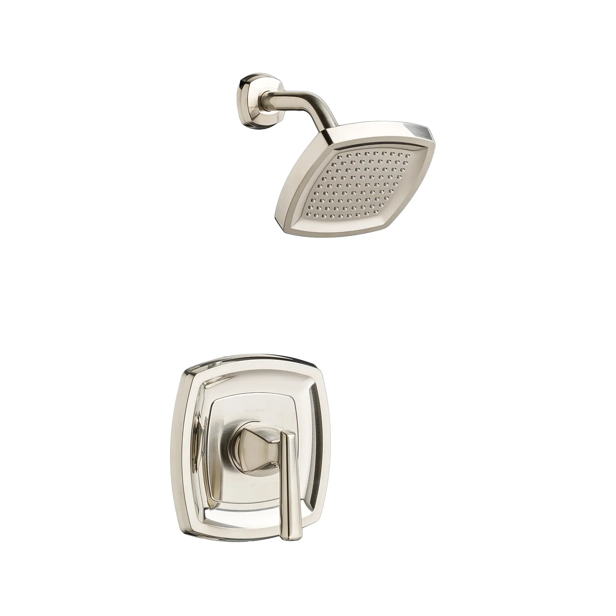 Edgemere® 2.5 gpm/9.5 L/min Shower Trim Kit With Showerhead, Double Ceramic Pressure Balance Cartridge With Lever Handle // SHOWER / 2.5 GPM / BRUSHED NICKEL // 131568_TU018501295_1_0_CDNwebp.webp
