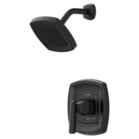 Edgemere® 1.8 gpm/6.8 L/min Shower Trim Kit With Water-Saving Showerhead, Double Ceramic Pressure Balance Cartridge With Lever Handle