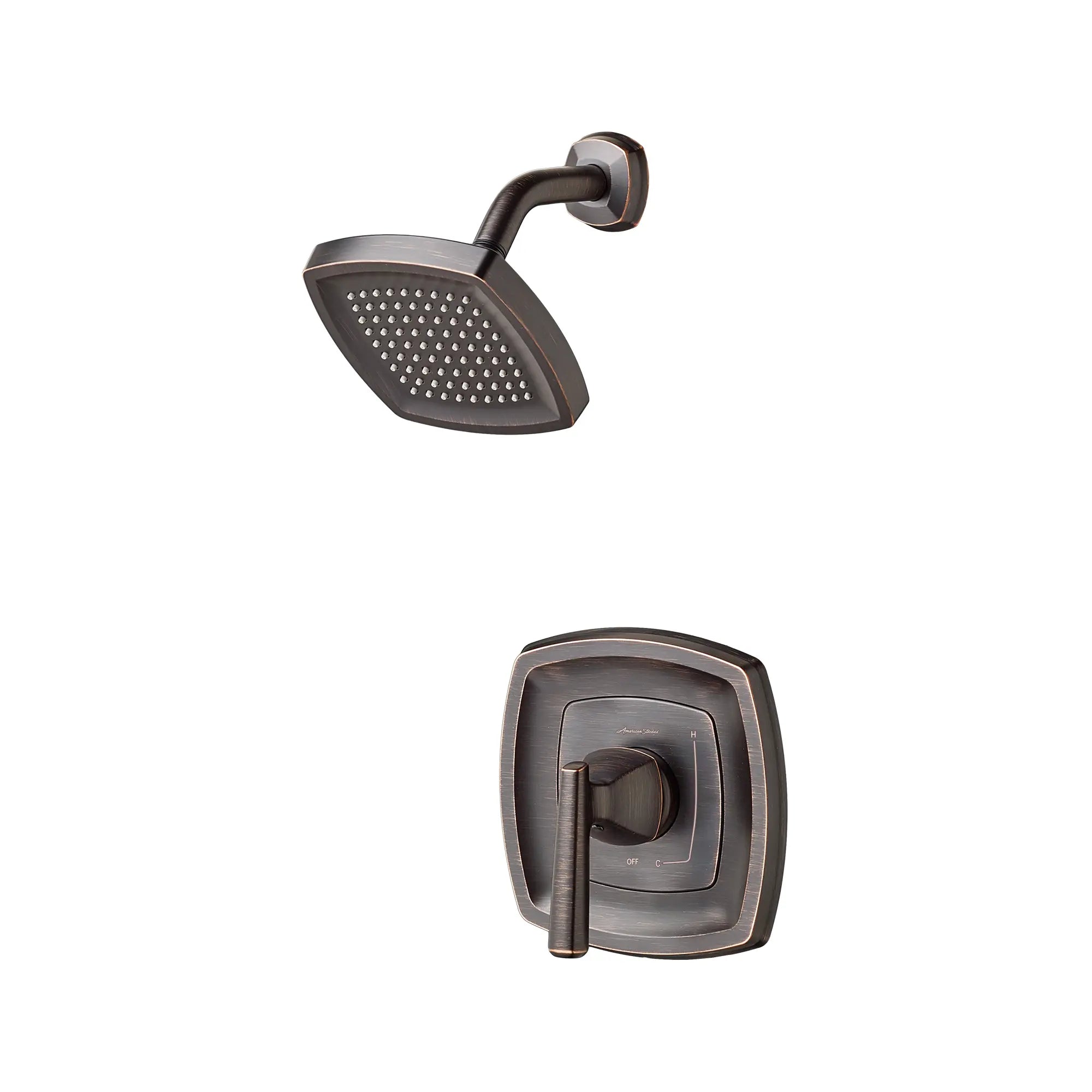 Edgemere® 1.8 gpm/6.8 L/min Shower Trim Kit With Water-Saving Showerhead, Double Ceramic Pressure Balance Cartridge With Lever Handle // SHOWER / 1.8 GPM / LEGACY BRONZE // 131597_TU018507278_2_0_CDNwebp.webp