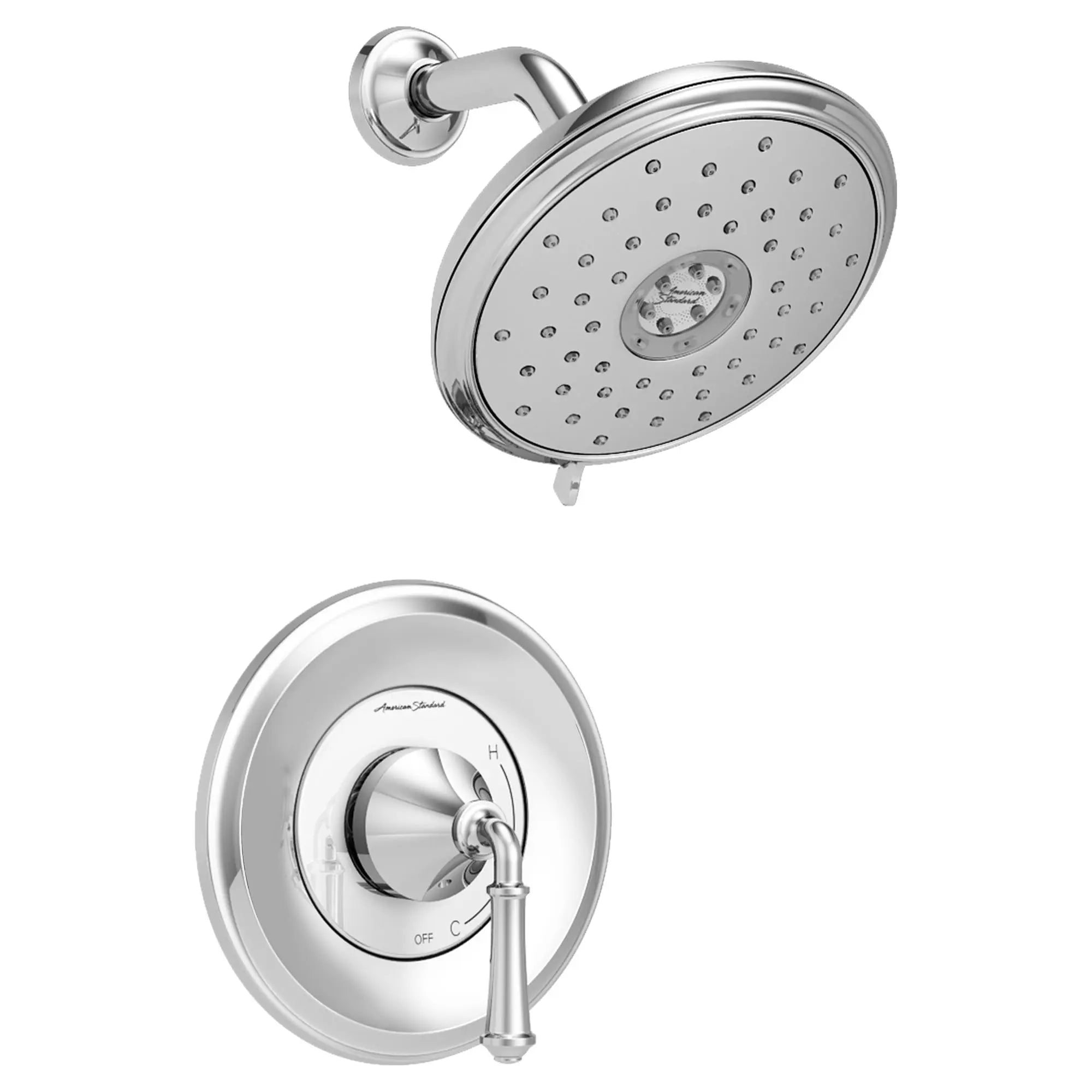 Delancey® 2.5 gpm/9.4 L/min Shower Trim Kit With 4-Function Showerhead and Lever Handle // POLISHED CHROME // 131637_TU052501002_1_0_CDNwebp.webp