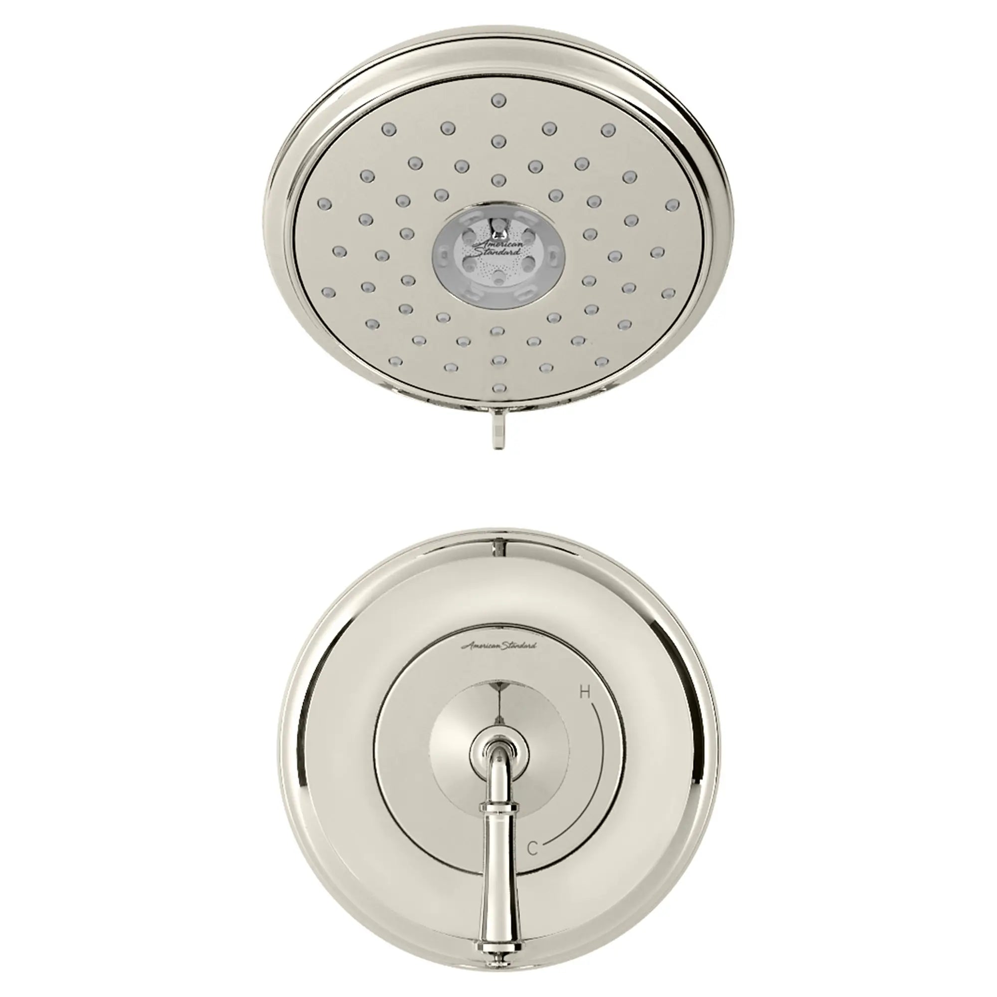 Delancey® 2.5 gpm/9.4 L/min Shower Trim Kit With 4-Function Showerhead and Lever Handle // POLISHED NICKEL // 131641_TU052501013_0_CDNwebp.webp