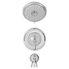 [TU052502.002] Delancey® 2.5 gpm/9.4 L/min Tub and Shower Trim Kit With 4-Function Showerhead and Lever Handle - Polished Chrome