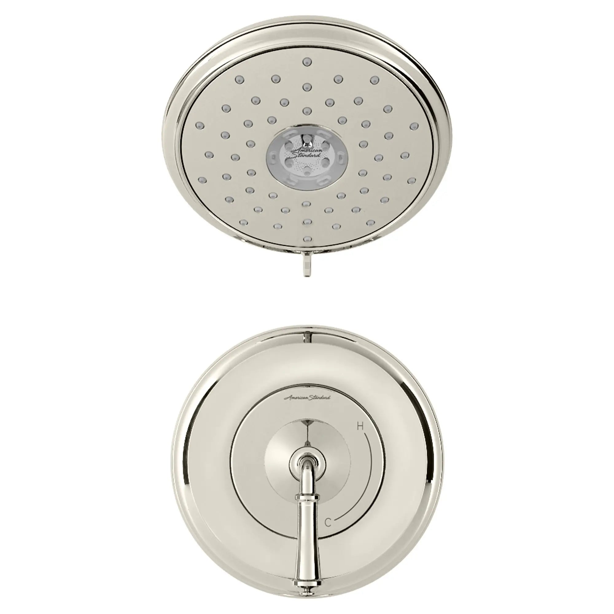Delancey® 1.8 gpm/6.8 L/min Shower Trim Kit With Water-Saving 4-Function Showerhead and Lever Handle // SHOWER / POLISHED NICKEL // 131672_TU052507013_0_CDNwebp.webp