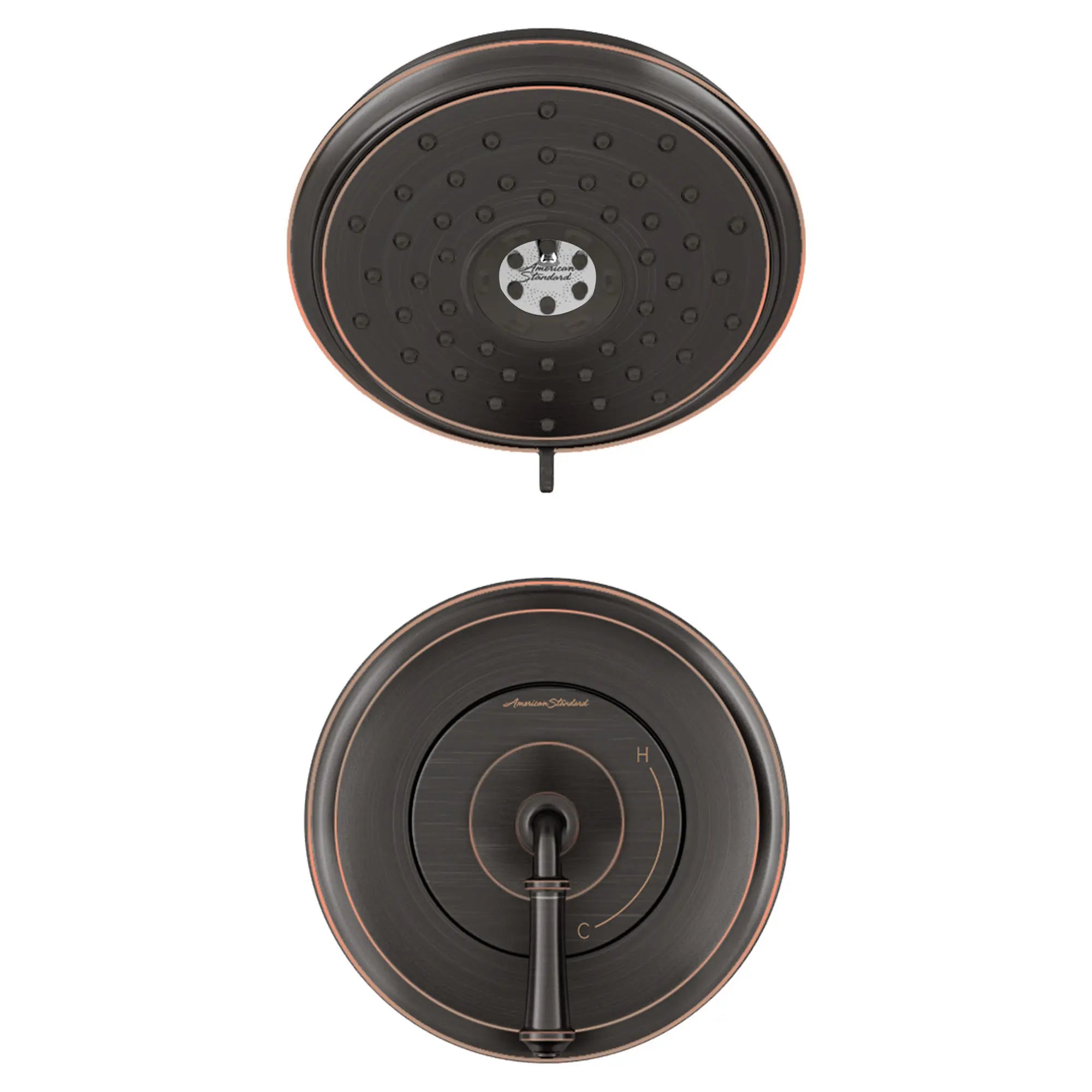 Delancey® 1.8 gpm/6.8 L/min Shower Trim Kit With Water-Saving 4-Function Showerhead and Lever Handle // SHOWER / LEGACY BRONZE // 131677_TU052507278_0_CDNwebp.webp