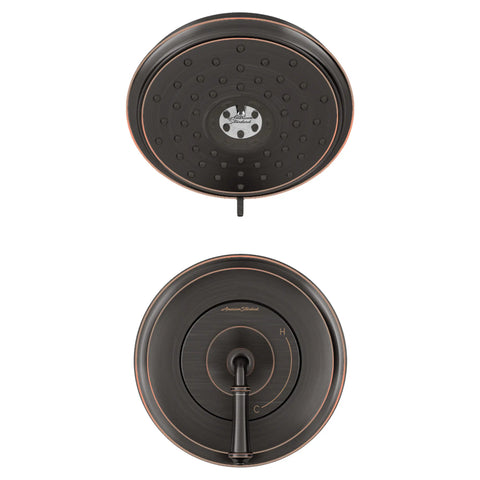 Delancey® 1.8 gpm/6.8 L/min Shower Trim Kit With Water-Saving 4-Function Showerhead and Lever Handle