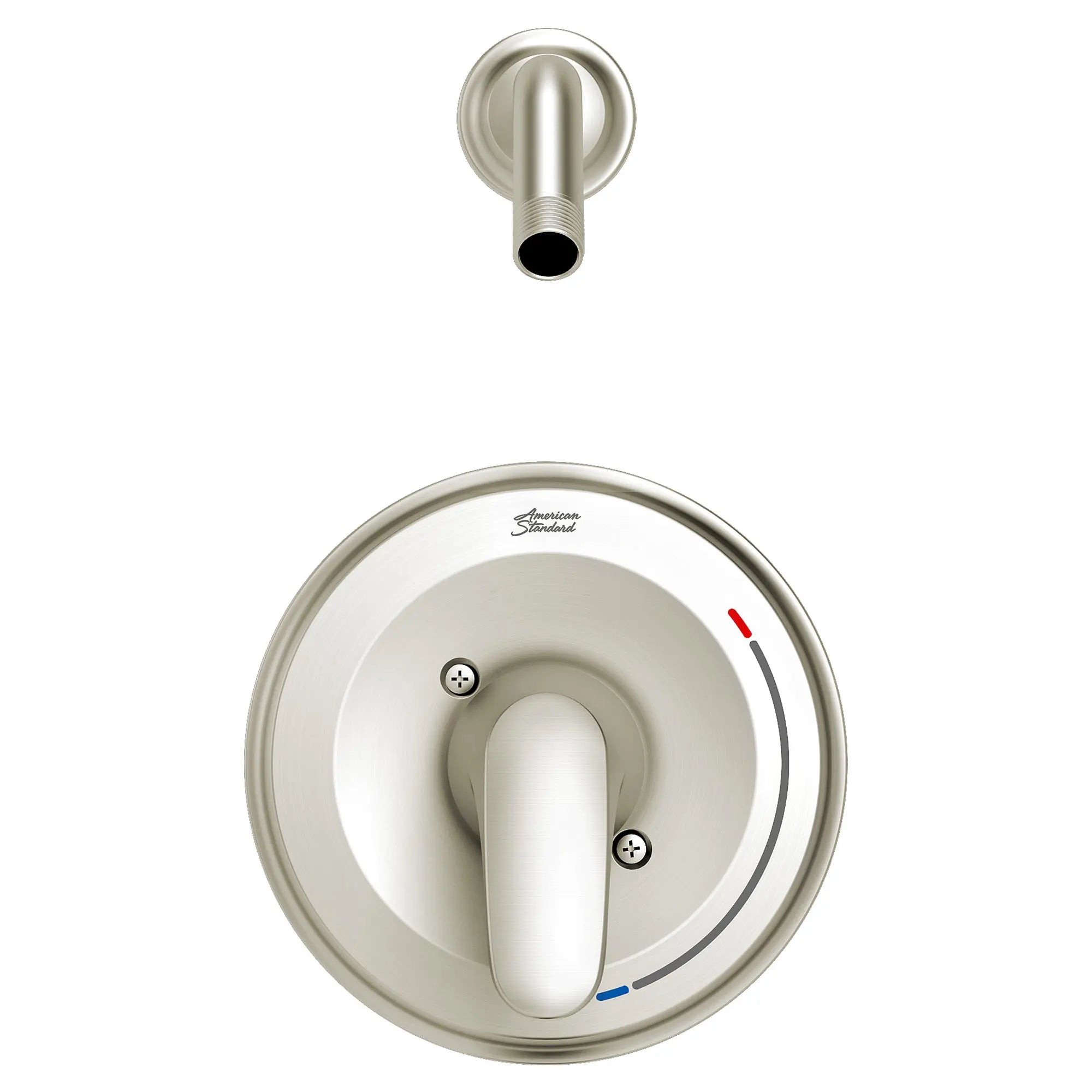 Colony® PRO Shower Trim Kit Less Showerhead, Double Ceramic Pressure Balance Cartridge With Lever Handle // BRUSHED NICKEL // 131801_TU075507XH295_0_CDNwebp.webp