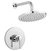 [TU105501.002] Studio® S 2.5 gpm/ 6.8 L/min  Shower Only Trim With Rain Showerhead With Double Ceramic Balance Cartridge With Lever Handle - Polished Chrome
