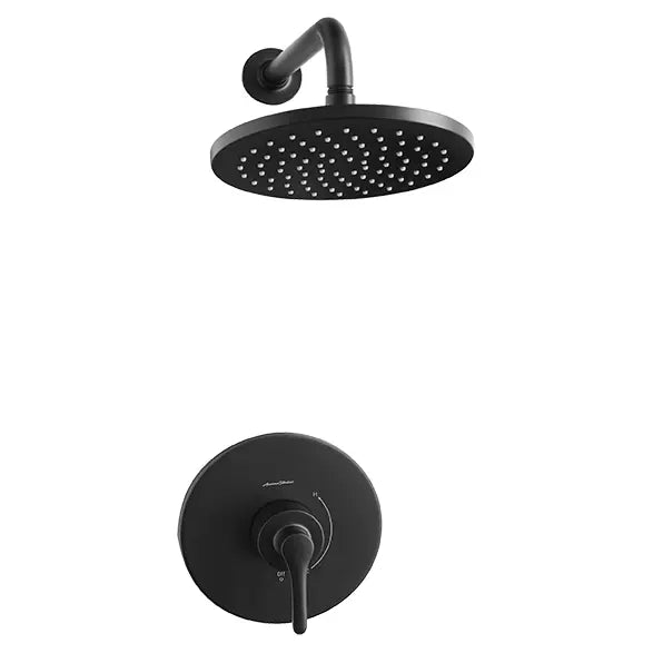Studio® S 2.5 gpm/ 6.8 L/min  Shower Only Trim With Rain Showerhead With Double Ceramic Balance Cartridge With Lever Handle // MATTE BLACK // 131847_TU105501243_0_CDNwebp.webp