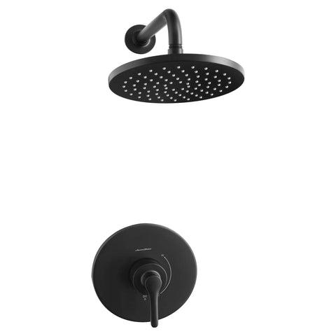 Studio® S 1.8 gpm/6.8 L/min  Shower Trim Kit With Rain Showerhead, Double Ceramic Pressure Balance Cartridge With Lever Handle