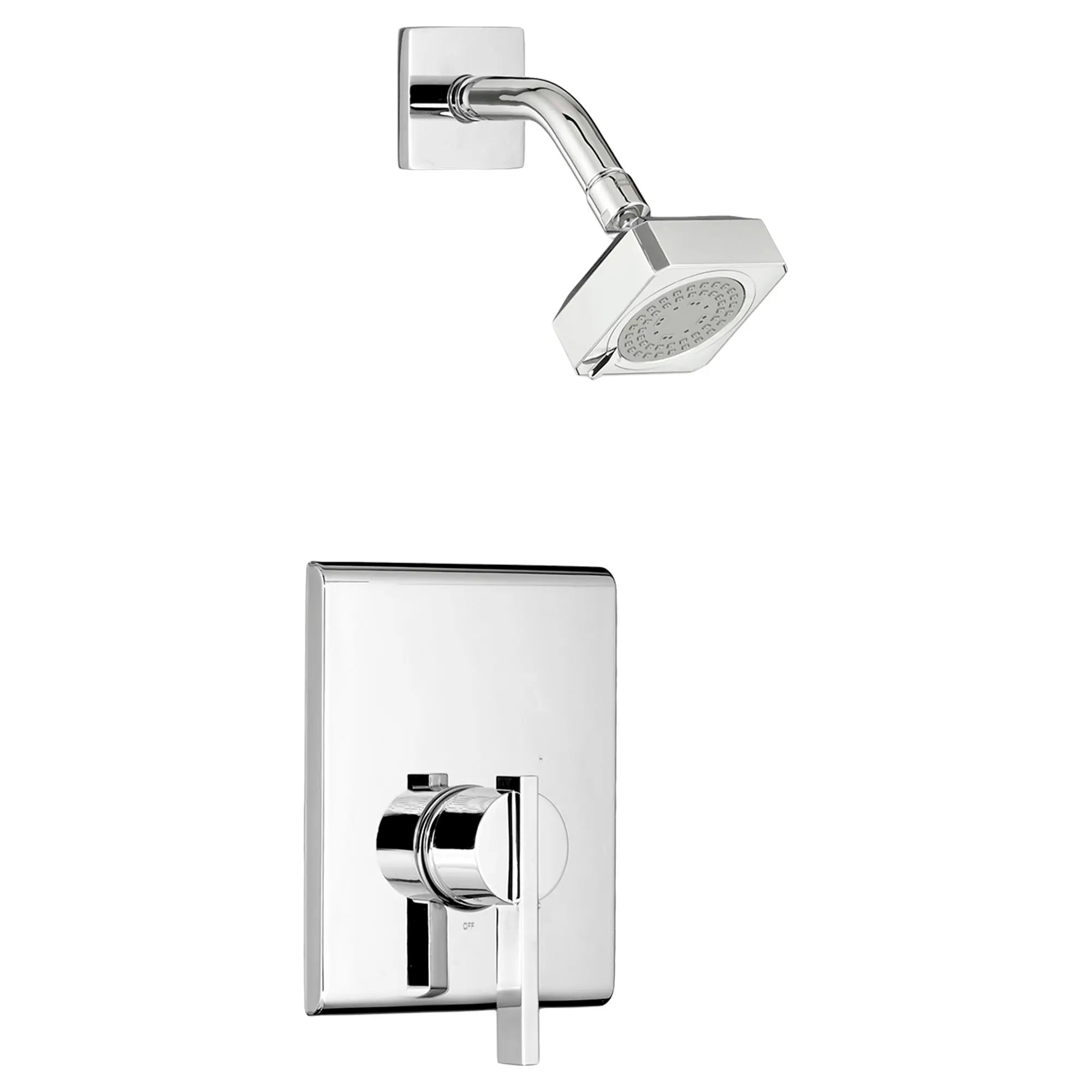 Times Square 2.0 GPM Shower Trim Kit with FloWise Showerhead and Lever Handle // POLISHED CHROME // 132011_TU184507002_1_0_CDNwebp.webp