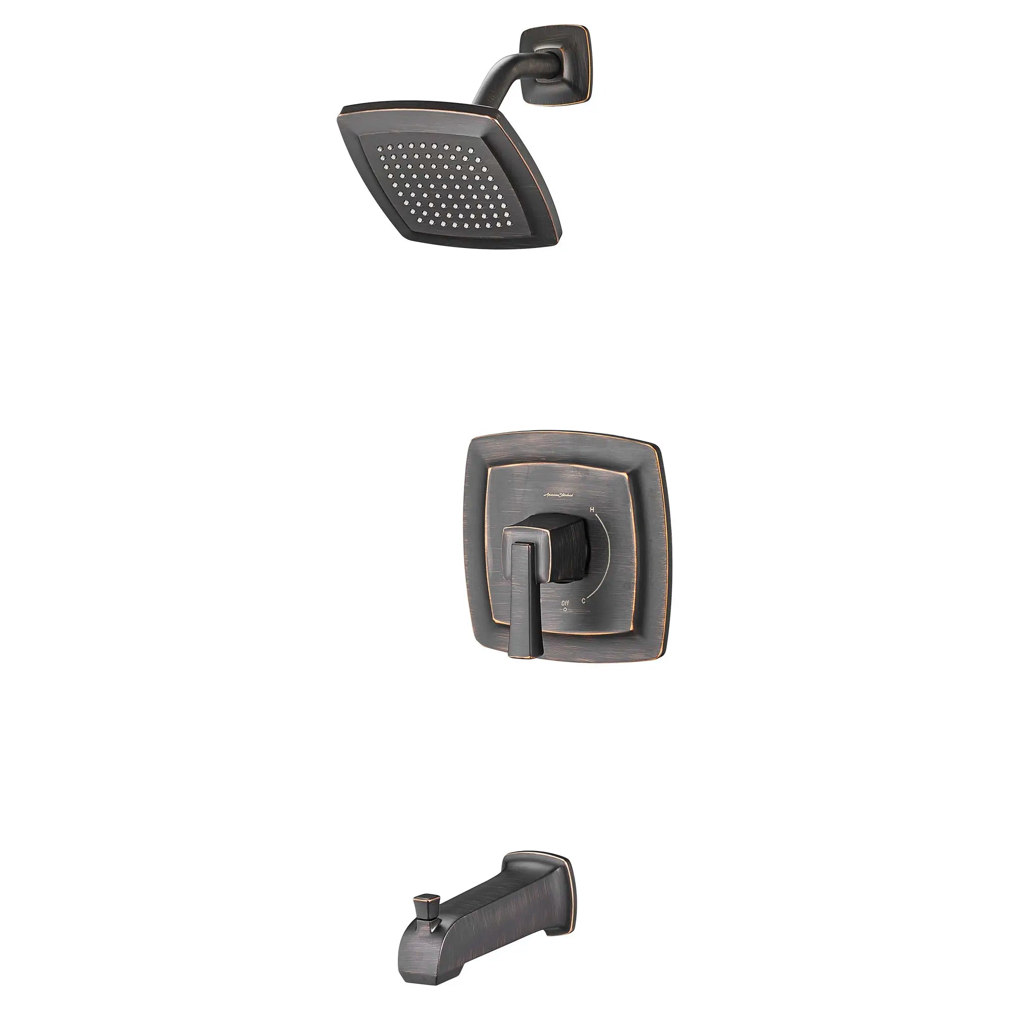 Townsend® 1.75gpm/6.6 L/min Tub and Shower Trim Kit With Water-Saving Showerhead, Double Ceramic Pressure Balance Cartridge With Lever Handle // TUB & SHOWER / 1.75 GPM / LEGACY BRONZE // 132170_TU353508278_1_0_CDNwebp.webp