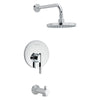 [TU430502.002] Berwick® 2.5 gpm/9.5 L/min Tub and Shower Trim Kit With Rain Showerhead, Double Ceramic Pressure Balance Cartridge and Lever Handle - Polished Chrome
