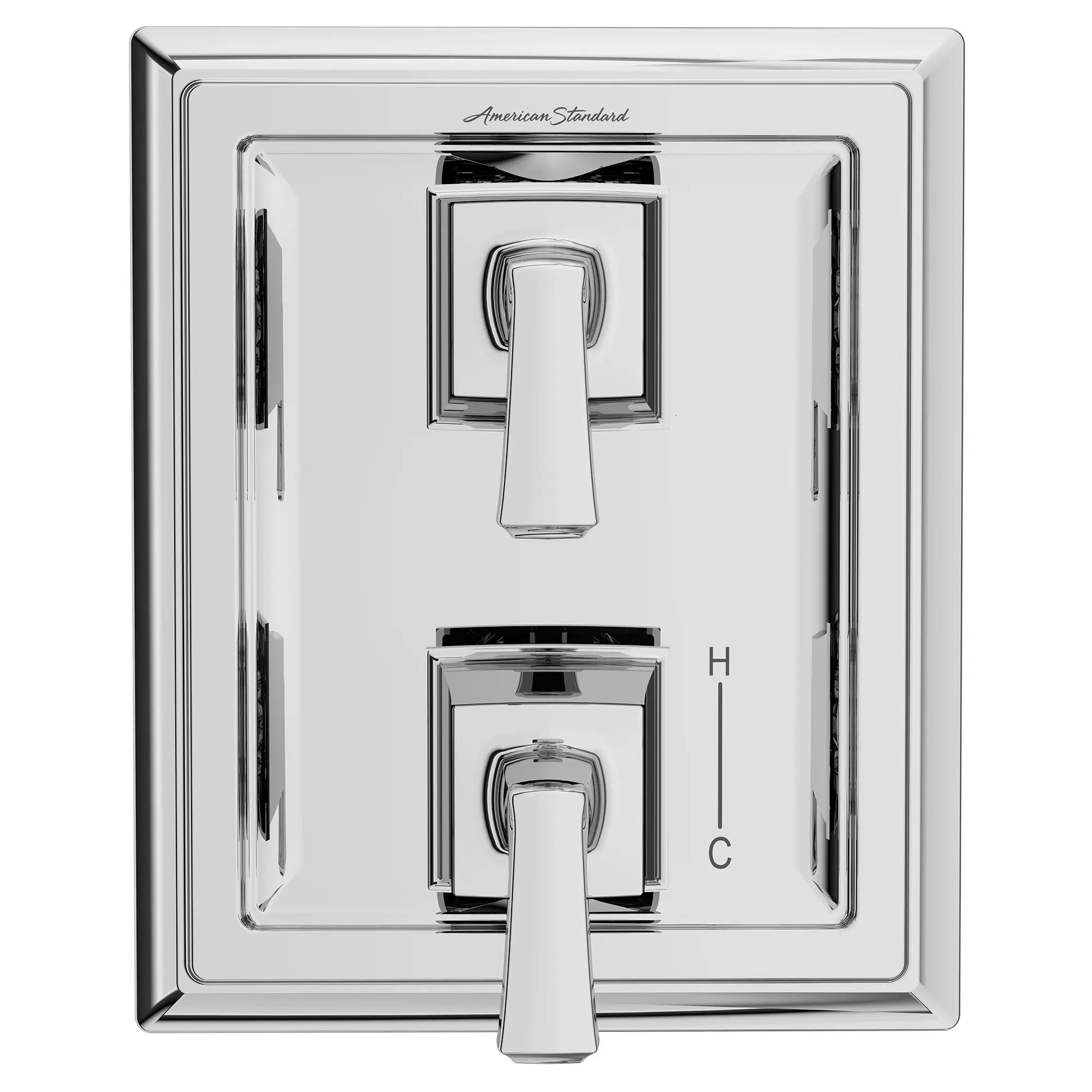 Town Square® S 2-Handle Integrated Shower Diverter Trim Only // POLISHED CHROME // 132528_TU455740.002_0_CDNwebp.webp