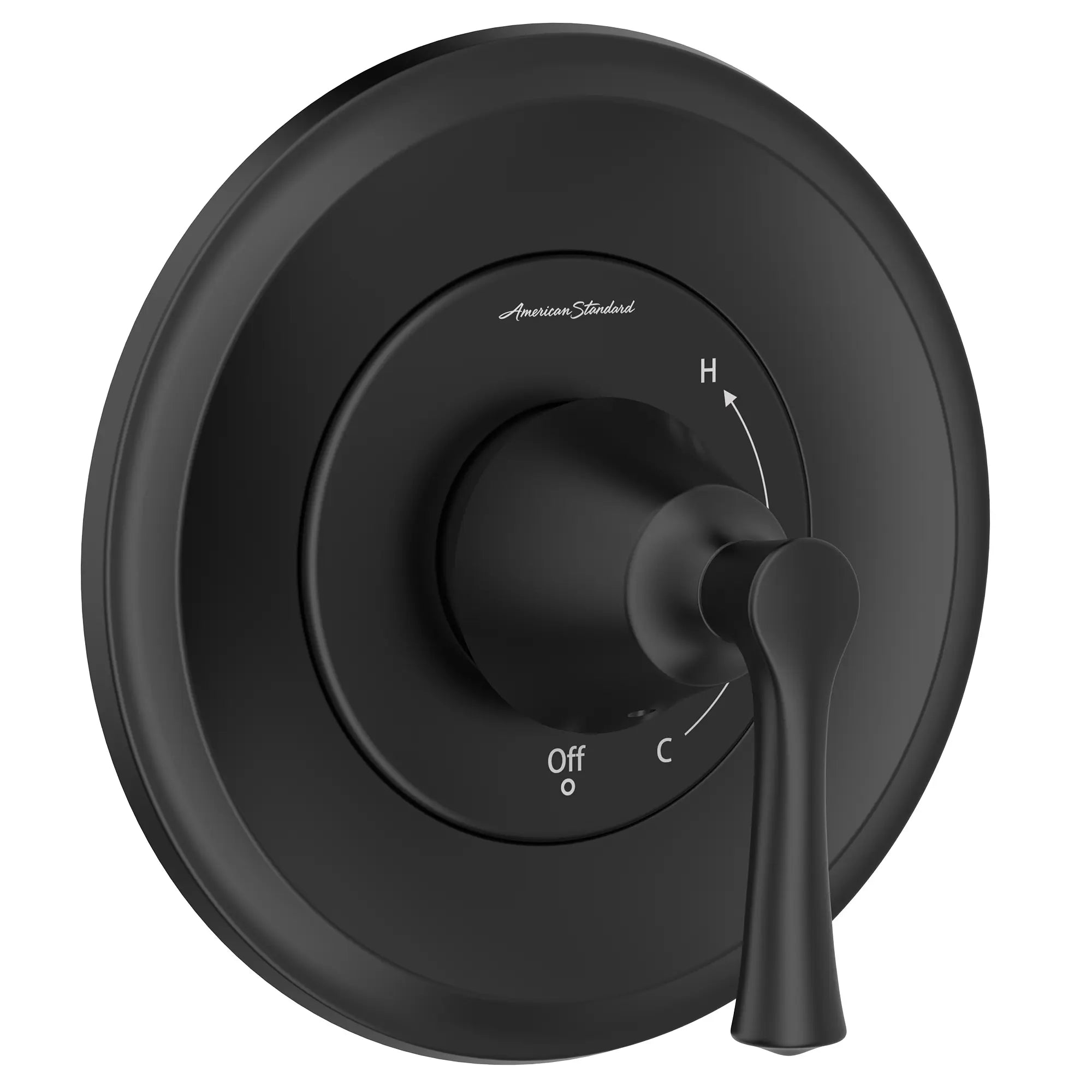 Estate Valve Only Trim Kit with Double Ceramic Pressure Balance Cartridge With Lever Handle // MATTE BLACK // 132547_TU722500.243_0_CDNwebp.webp