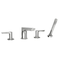 [T105901.002] Studio® S  Bathtub Faucet With Lever Handles and Personal Shower for Flash® Rough-In Valve - Polished Chrome