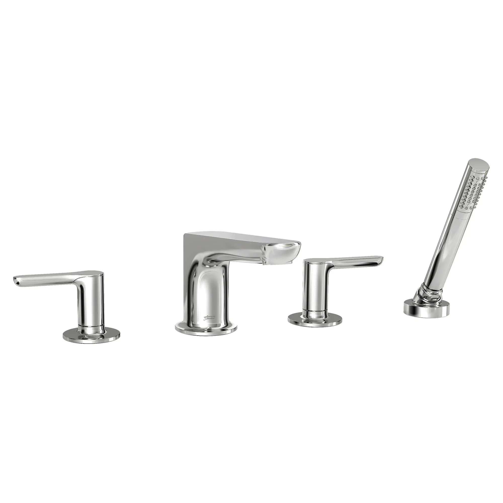 Studio® S  Bathtub Faucet With Lever Handles and Personal Shower for Flash® Rough-In Valve // POLISHED CHROME // 133128_T105901002_0_CDNwebp.webp