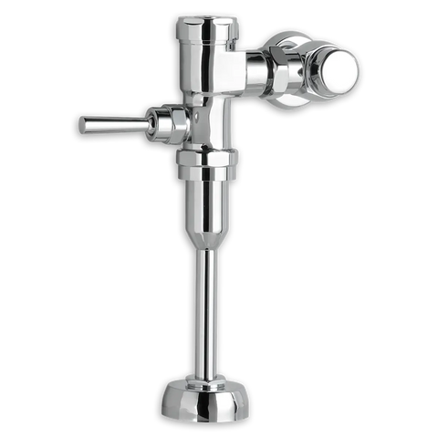 Ultima Manual Urinal Flush Valve, Piston-Type, 0.125 gpf/0.5 Lpf