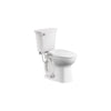 [8033A65G.020] AquaWash® Slim Non-Electric SpaLet® Bidet Seat With Manual Operation - White