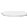 [8033A65G.020] AquaWash® Slim Non-Electric SpaLet® Bidet Seat With Manual Operation - White