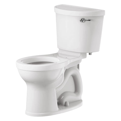 Champion® PRO Two-Piece 1.28 gpf/4.8 Lpf Chair Height Round Front Right-Hand Trip Lever Toilet Less Seat