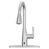 [7418381.075] Fairbury® 2S Touchless Pull down Kitchen Faucet with Soap Dispenser - Stainless Steel
