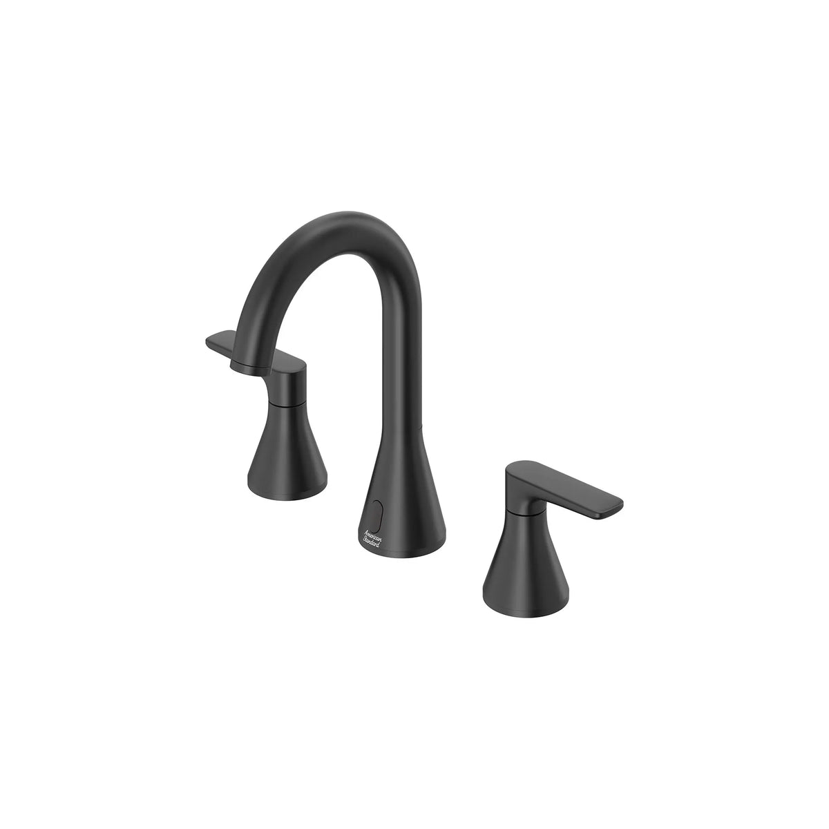 Aspirations 8-Inch Touchless Widespread Bathroom Faucet 1.2 gpm/4.5 L/min With Lever Handles // MATTE BLACK // 155537_Aspirations_SiloLeft_7061857.243_0001_Jan2023_0_CDNwebp_15744b4c-cb86-49e2-9144-d47cd393a4d4.webp