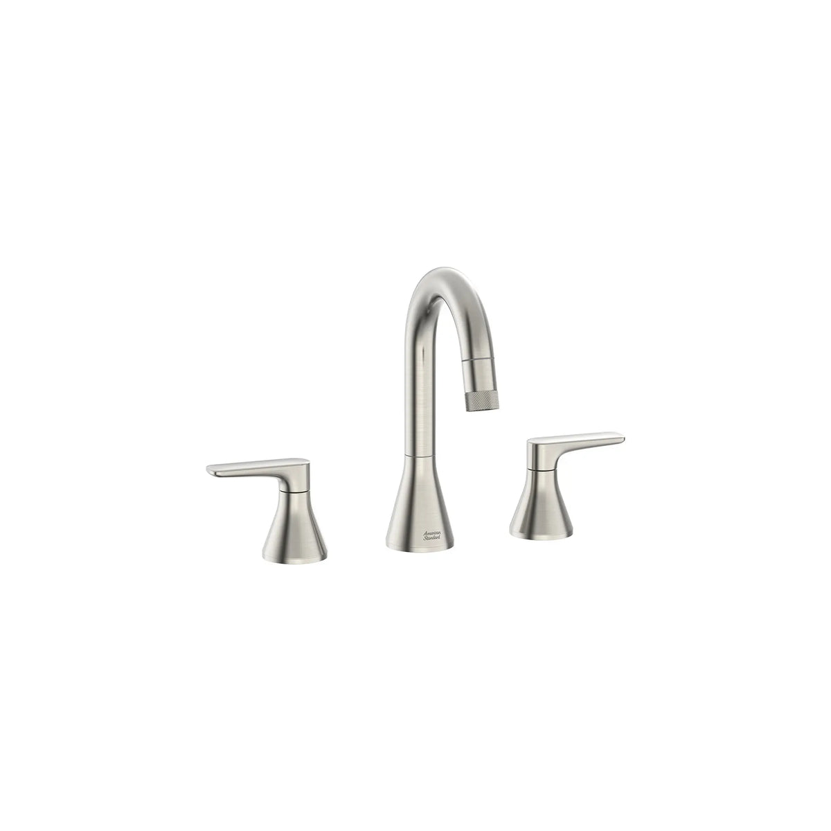 Aspirations 8-Inch Widespread 2-Handle Pull-Down Bathroom Faucet 1.2 gpm/4.5 L/min With Lever Handles // BRUSHED NICKEL // 155601_Aspirations_SiloRight_7061821.295_0002_Jan2023_0_CDNwebp_1843c10f-9432-4578-86e3-ad3603dd3d5d.webp