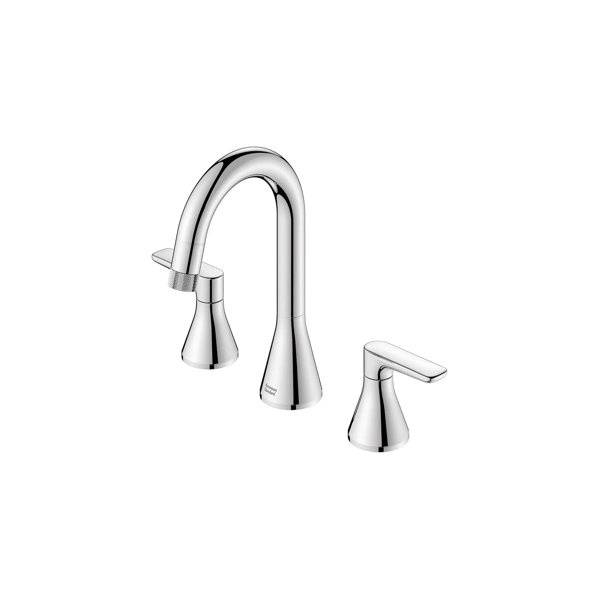 Aspirations 8-Inch Widespread 2-Handle Pull-Down Bathroom Faucet 1.2 gpm/4.5 L/min With Lever Handles // POLISHED CHROME // 155612_Aspirations_SiloLeft_7061821.002_0001_Jan2023_0_CDNwebp_21537eaa-4e88-4c5a-b8d7-9b0507a70f7a.webp