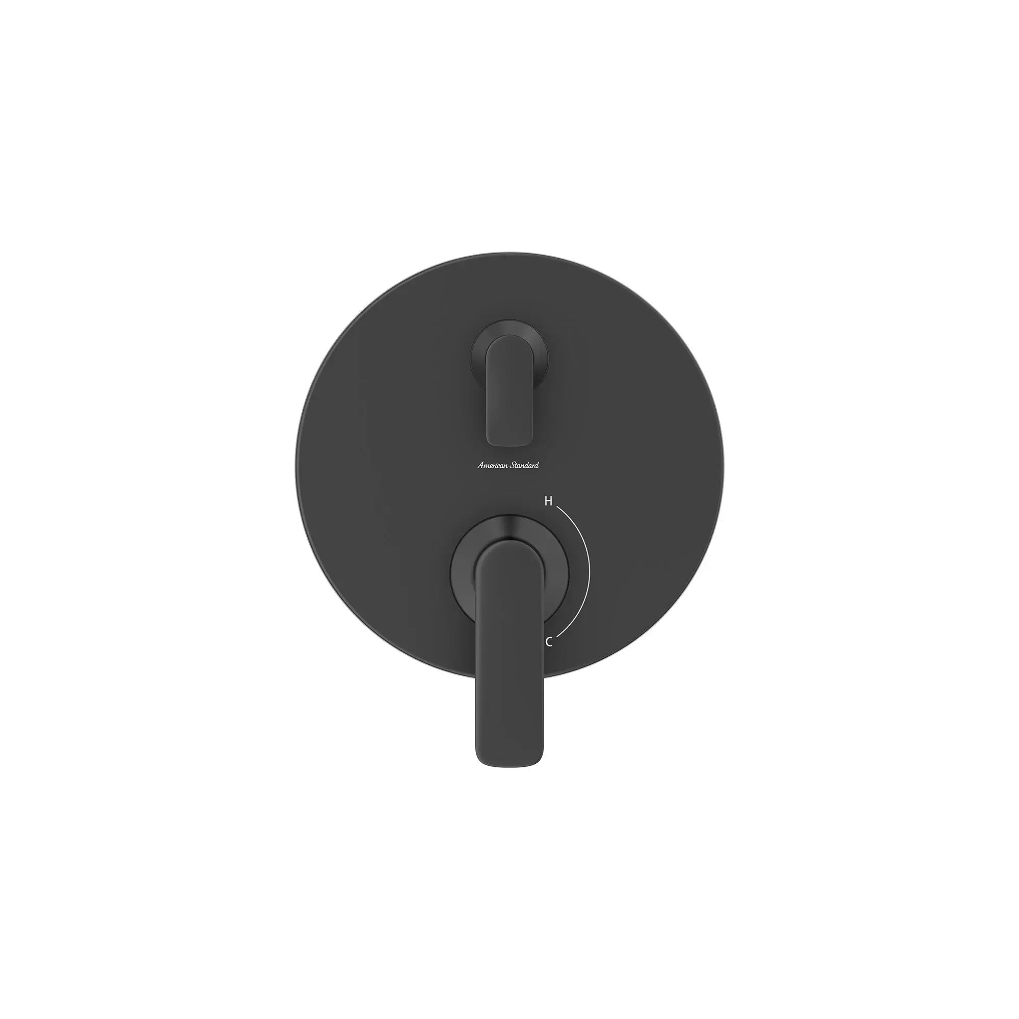 Aspirations 2-Handle 2 or 3 Way Shower Diverter Trim with Discrete Cartridge // MATTE BLACK // 155661_Aspirations_SiloFront_tu061740.243_0001_Jan2023_0_CDNwebp.webp