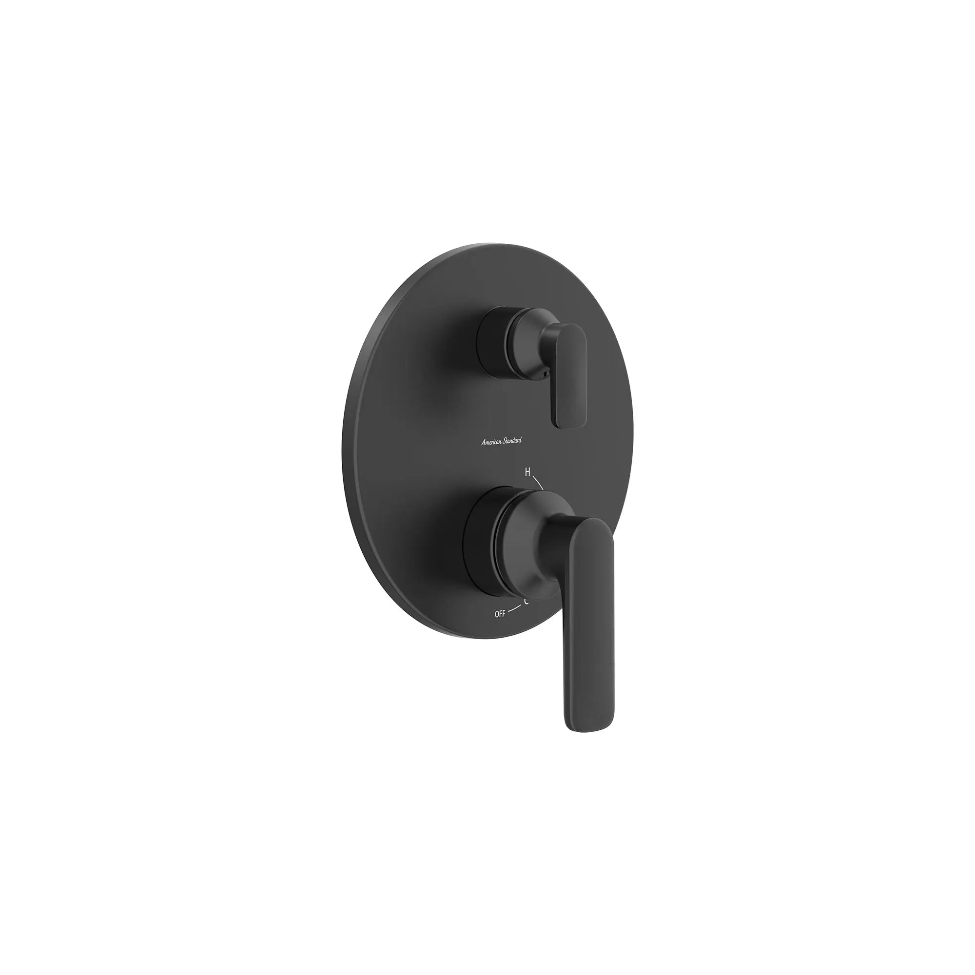 Aspirations 2-Handle 2 or 3 Way Shower Diverter Trim with Discrete Cartridge // MATTE BLACK // 155670_Aspirations_SiloRight_tu061740.243_0001_Jan2023_0_CDNwebp.webp