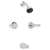 [3275502.002] Colony® Soft 2.5 gpm/9.5 L/min 2-Handle Tub and Shower Valve and Trim Kit With Lever Handles - Polished Chrome