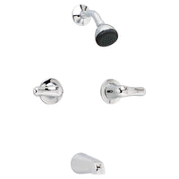 [3275502.002] Colony® Soft 2.5 gpm/9.5 L/min 2-Handle Tub and Shower Valve and Trim Kit With Lever Handles - Polished Chrome