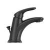 [7075100.243] Colony® PRO Single Hole Single-Handle Bathroom Faucet 1.2 gpm/4.5 L/min With Lever Handle - Matte Black
