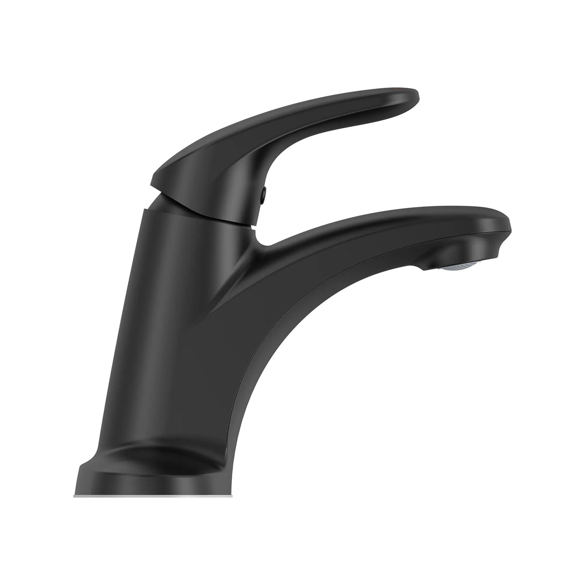 Colony® PRO 4-Inch Centerset Single-Handle Bathroom Faucet 1.2 gpm/4.5 Lpm Less Drain With Lever Handle // MATTE BLACK // 166360_Colony_SiloSide_7075004.243_0001_Aug2023_0_CDNwebp_f9fd3912-d679-4a85-a160-44a5942b51c3.webp