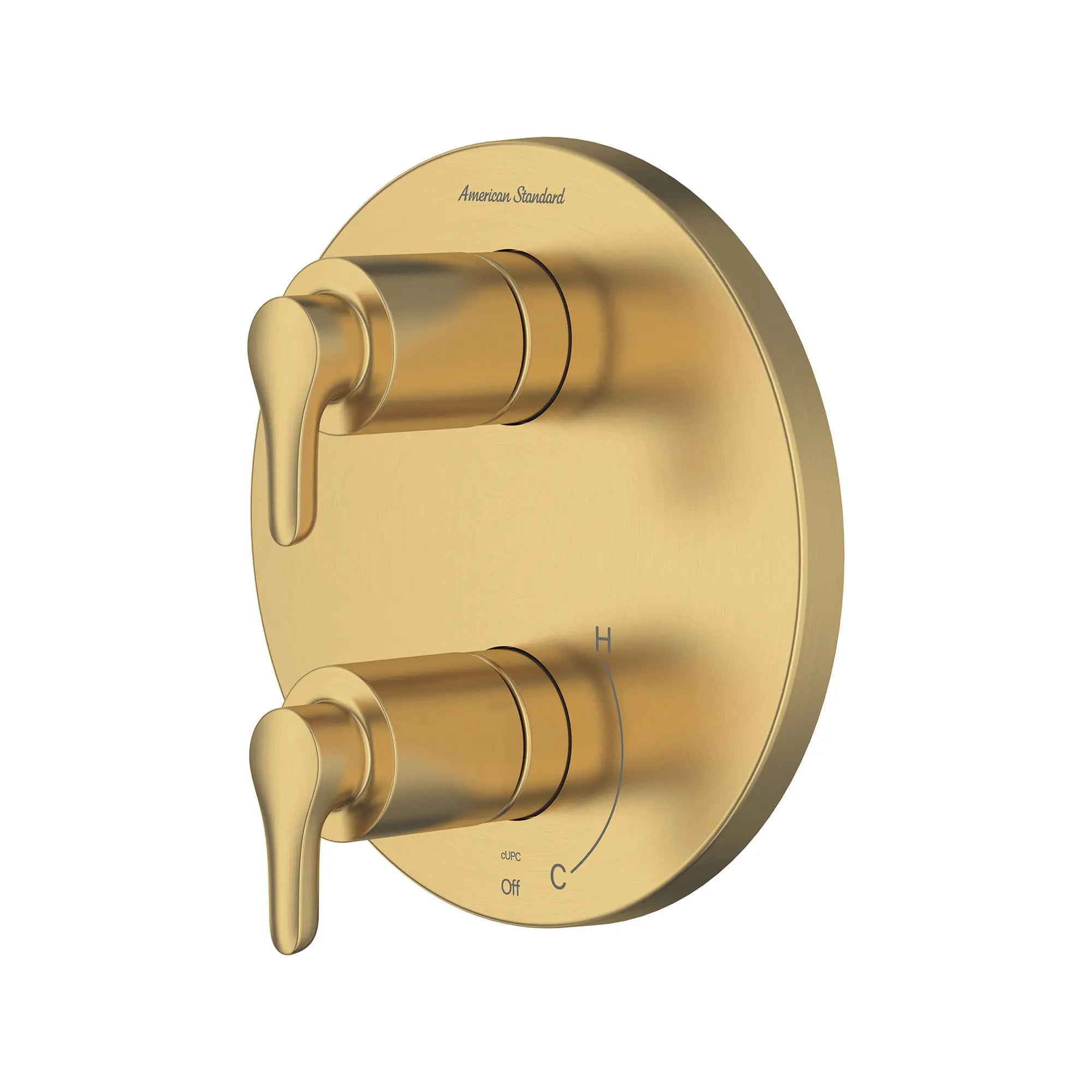 Studio® S 2-Handle Integrated Shower Diverter Trim Only // BRUSHED COOL SUNRISE // 166482_StudioS_SiloLeft_tu105740.GN0_0002_Mar2023_0_CDNwebp.webp