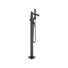 [T455951.243] Town Square® S Freestanding Bathtub Faucet With Lever Handle for Flash® Rough-In Valve - Matte Black