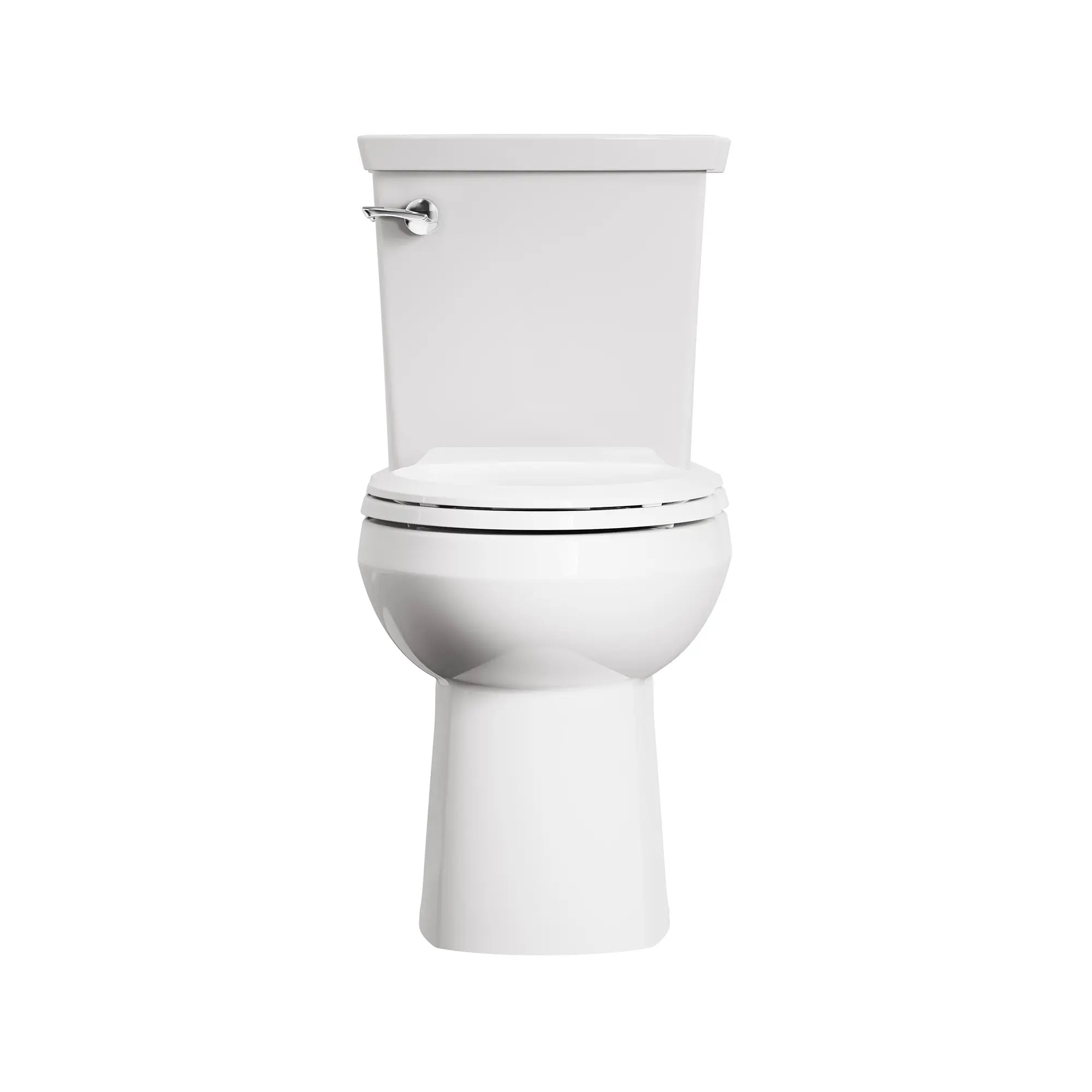 H2Optimum® Two-Piece 1.1 gpf/4.2 Lpf Chair Height Elongated Toilet Less Seat // WHITE // 166604_H2Optimum_SiloFront_288AA114.020_0001_Jun2023_0_CDNwebp.webp