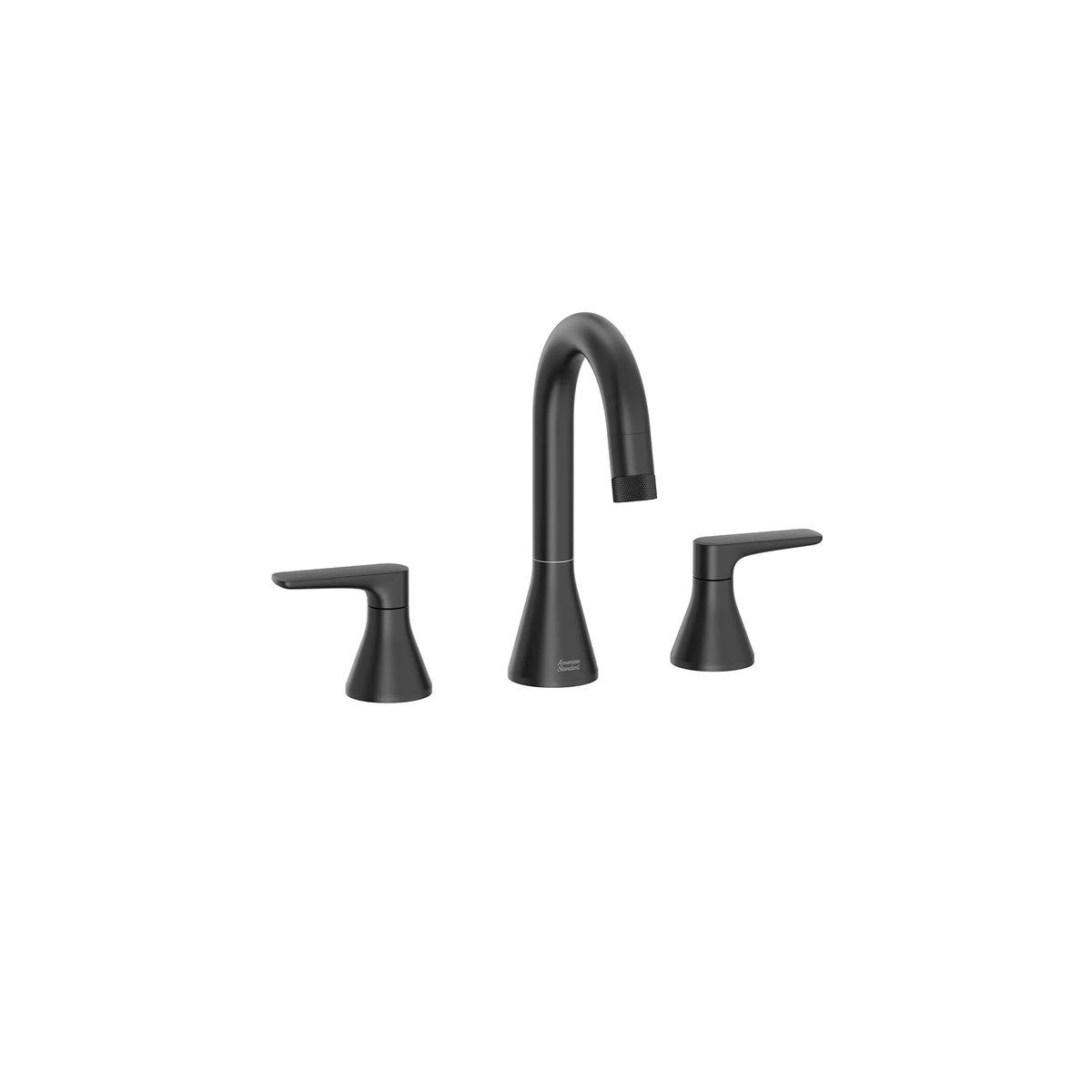 Aspirations 8-Inch Widespread 2-Handle Pull-Down Bathroom Faucet 1.2 gpm/4.5 L/min With Lever Handles // MATTE BLACK // 166619_Aspirations_SiloFront_7061821.243_0001_Jun2023_0_CDNwebp_22370f22-a4de-4798-b044-a32d78bb8bda.webp