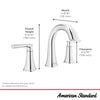 [7427801.002] Braymer Two-Handle 8-Inch Widespread Bathroom Faucet - Polished Chrome
