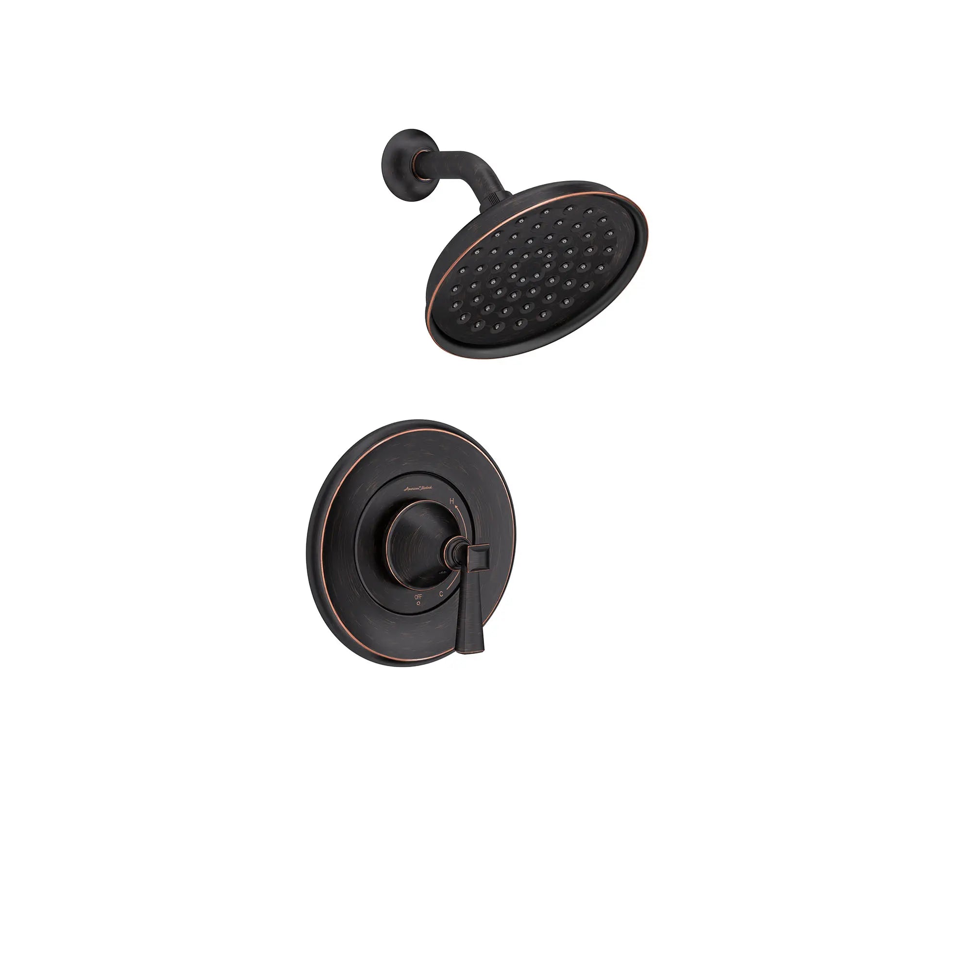 Glenmere 1.8 gpm/6.8 L/min Shower Trim Kit with Lever Handle // SHOWER / LEGACY BRONZE // 166663_Glenmere_SiloRight_TU617507.278_0001_Jul2023_0_CDNwebp.webp