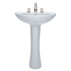 [0236811.020] Cadet 8-Inch Widespread Pedestal Sink Top and Leg Combination - White