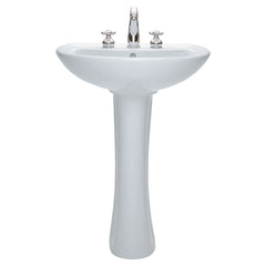 [0236811.020] Cadet 8-Inch Widespread Pedestal Sink Top and Leg Combination - White