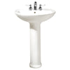 [0236411.020] Cadet 4-Inch Centerset Pedestal Sink Top and Leg Combination - White