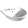 [9960803.020] Mezzo Semi-Countertop Sink With 8-Inch Widespread - White