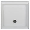[3636STTS.020] Town Square 36 Inch by 36 Inch Alcove Shower Base - White